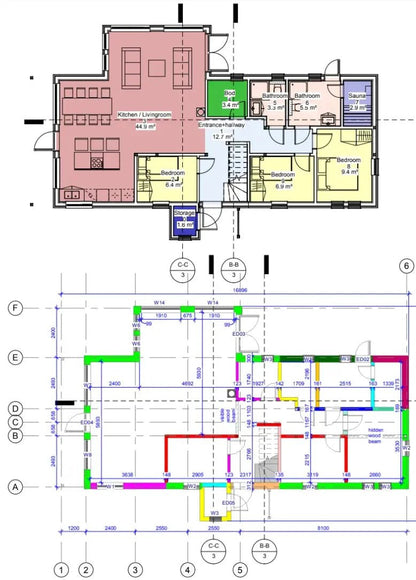 Privaatne maja must - AxoHouse